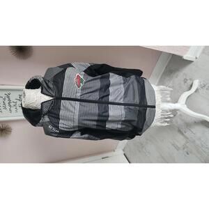 Flawless Gill sport by carl banks black gray MN WILD HOCKEY jacket hooded L